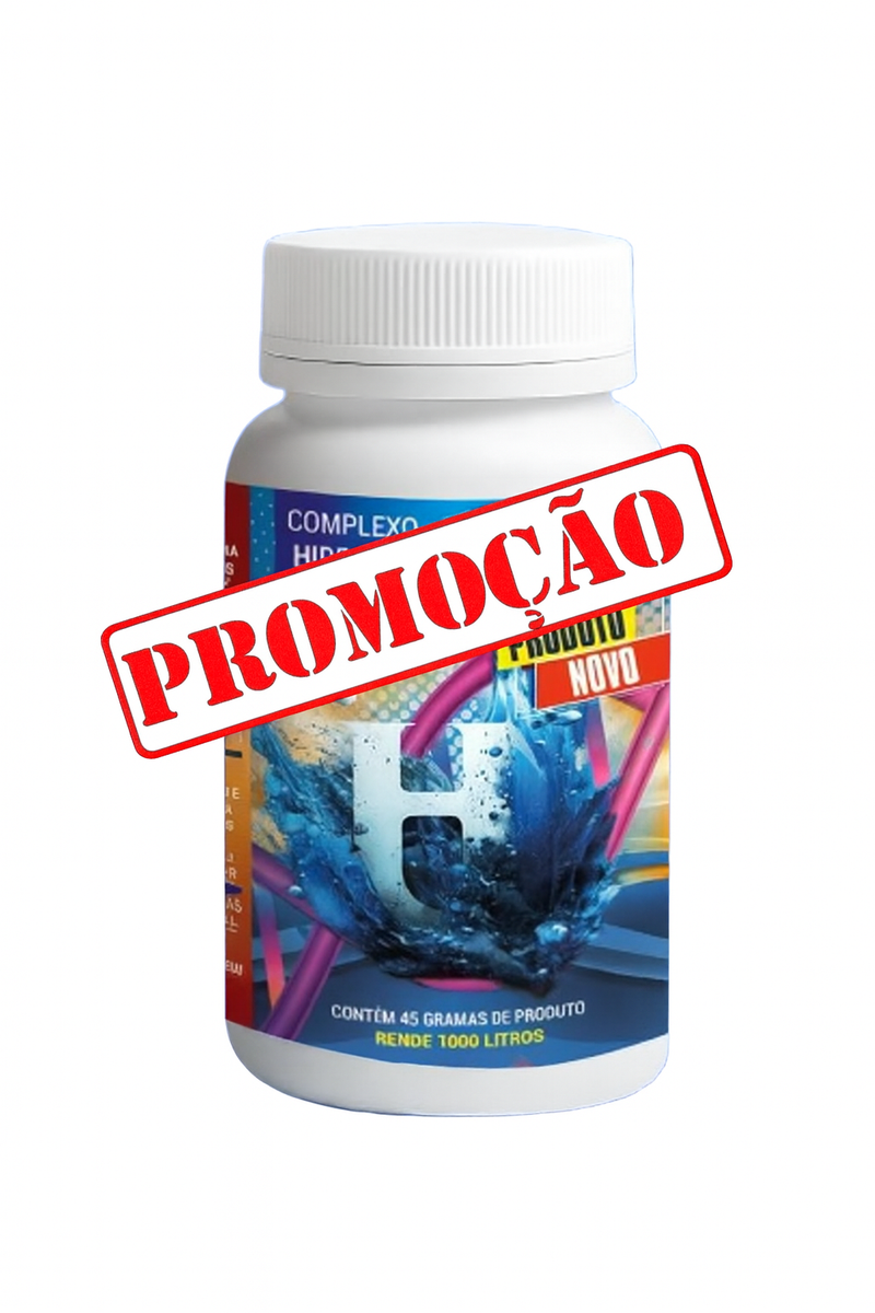 H2 Pró Master - elimina 100% Cloro, 90% Fluor e Neutraliza Hormonios