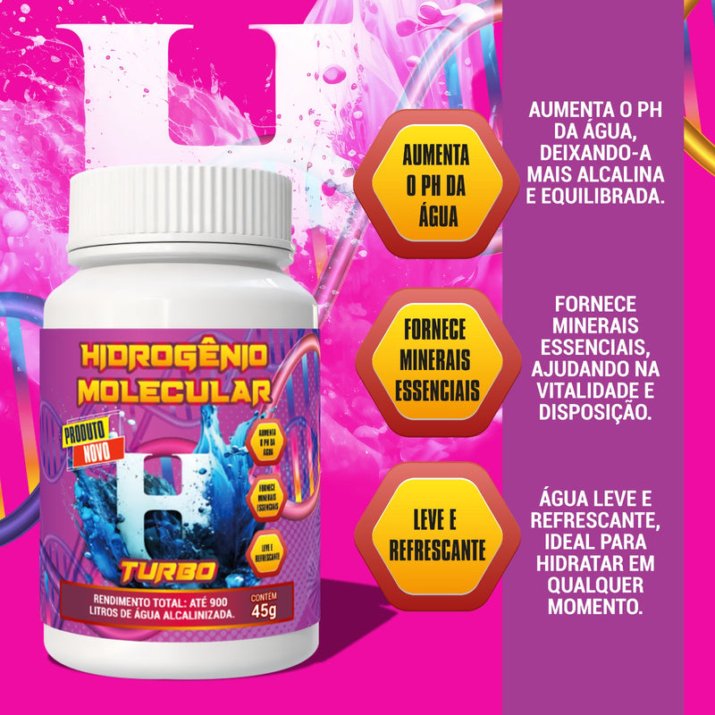 H2 Turbo – Complexo para aumento de pH da água