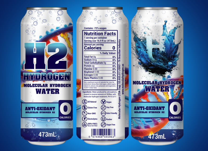 128 AGUAS HIDROGENIO MOLECULAR  SEM FLÚOR OU BISFENOL